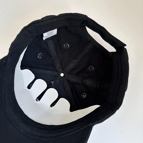 King Of The Grill Baseball Cap Adjustable Strap Back Hat Black Embroidered Logo - Picture 7 of 10